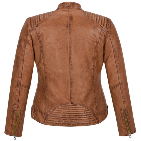 Womens Biker Leather Jacket