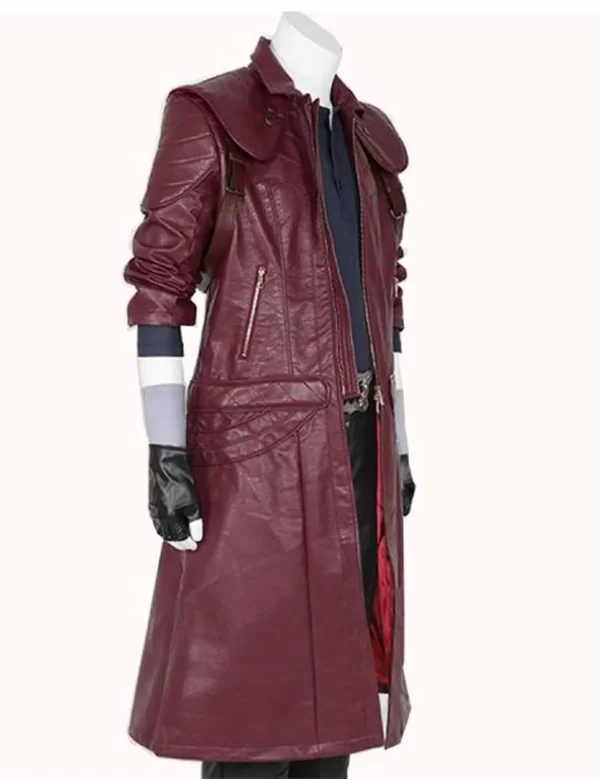 Devil May Cry 5 Dante Leather Coat