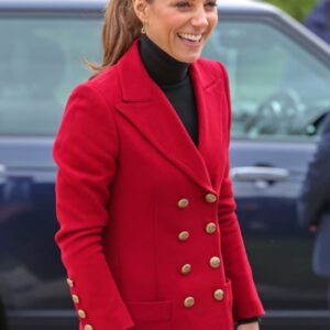 Kate Middleton Catherine Red Blazer