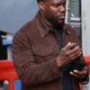 Lift 2024 Kevin Hart Suede Leather Jacket