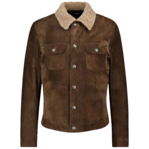 Mens Suede Leather Jacket