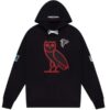 OVO x NFL Atlanta Falcons Owl Hoodie
