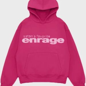 Satan’s Favorite Enrage Pink Hoodie Pink