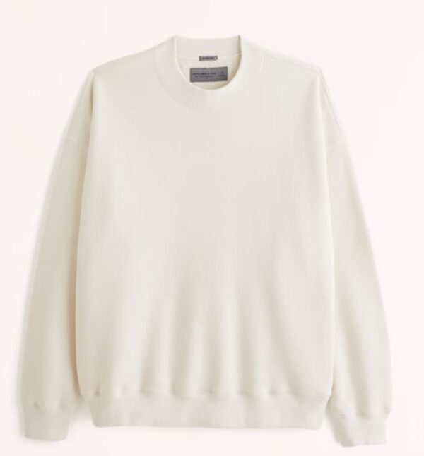 Essential Crew Sweatshirt Cream