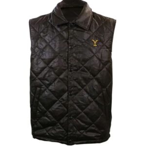 Yellowstone John Dutton Brown Quilted Vest