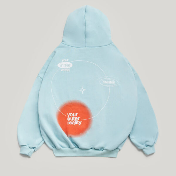 Alchemai Hoodie Your Outer Reality – Sky Blue