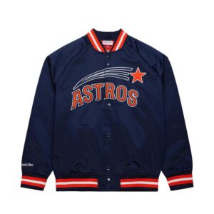 Lightweight Satin Jacket Houston Astros