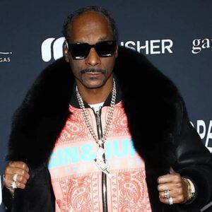 Snoop Dogg Trench Leather Coat