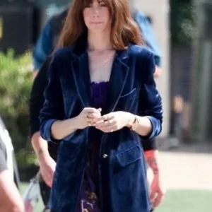 The Idea Of You Anne Hathaway Velvet Blazer