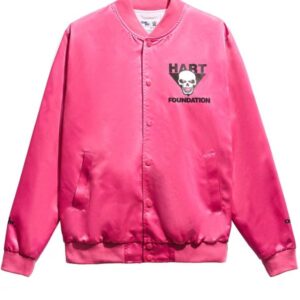 The Hart Foundation Pink Satin Jacket