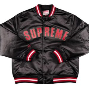 Supreme Satin Varsity Jacket