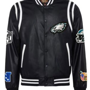 Philadelphia Eagles Jeff Hamilton Leather Jacket