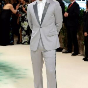 Jack Harlow Met Gala 2024 Gray Suit