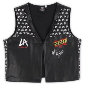 LA Knight Autographed Vest