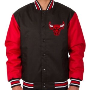 NBA Chicago Bulls Black Jacket