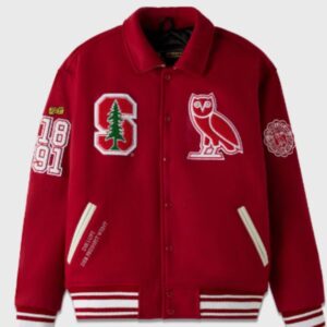 OVO Campus Cambridge Varsity Red Jacket