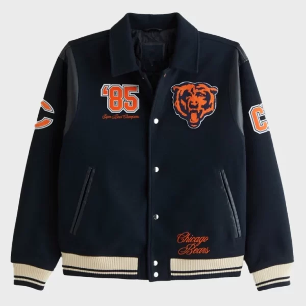 Abercrombie Chicago Bears Varsity Jacket