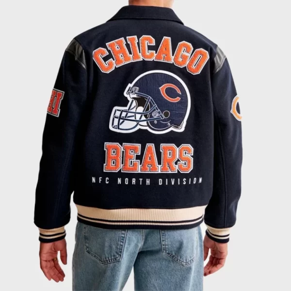 Abercrombie Chicago Bears Varsity Jacket