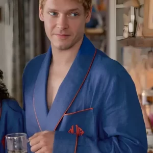 The Perfect Couple Blue Robe