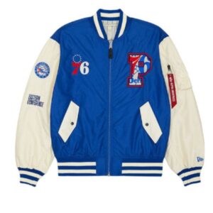 Philadelphia 76ers Bomber Jacket