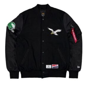 Philadelphia Eagles x New Era Bomber Jacket