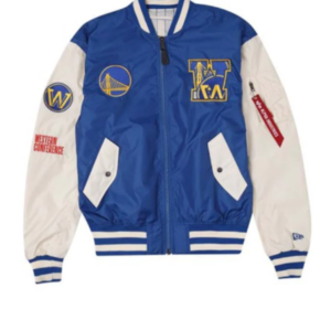 Golden State Warriors X New Era Bomber Jacket