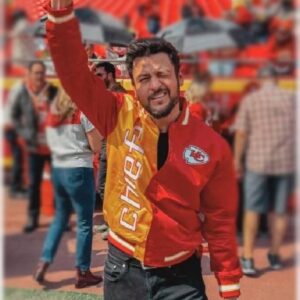 A Chiefs Love Story Movie Tyler Hynes Chiefs Bomber Jacket