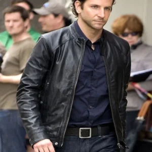 Bradley Cooper Limitless Leather Jacket