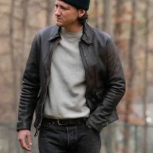 Riff-Raff-2025-Lewis-Pullman-Brown-Biker-Leather-Jacket