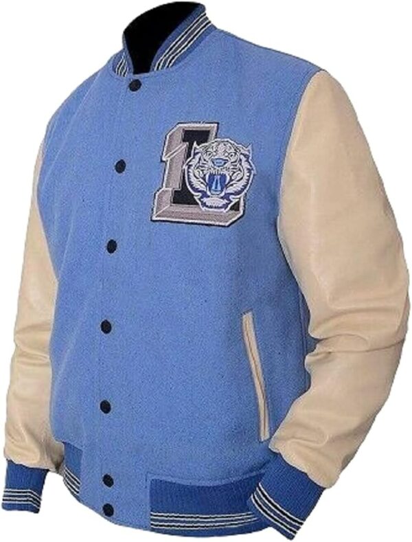 13 Reason y Liberty High Tigers Justin Foley Letterman Varsity