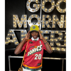 GMA Flau’jae Johnson NBA Seattle Supersonics Jersey