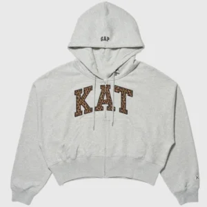 Gap-x-Katseye-Yoonchae-Grey-Full-Zip-Hoodie
